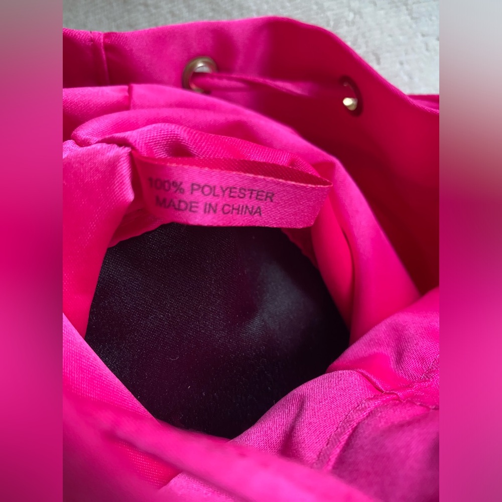 Prada Hot Pink Drawstring Bucket Backpack - Picture 10 of 10